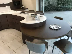 Cucina bianca moderna ad angolo Cucina curva Cucine Ad Angolo|Cucine Moderne