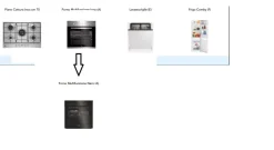 Collezione esclusiva Cucina bianca moderna con isola Cucina white minimal design con isola in offerta- Cucine Ad Isola|Cucine Moderne