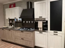 Stosa Cucina bianca moderna con penisola City- Cucine Con Penisola|Cucine Moderne