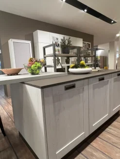 Stosa Cucina bianca moderna con penisola City- Cucine Con Penisola|Cucine Moderne