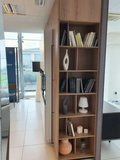 Cucina bianca moderna con isola K3 kali in offerta^Arredo3 Outlet