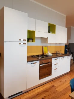 Cucina bianca moderna lineare Urban in Offerta Outlet^Scavolini New