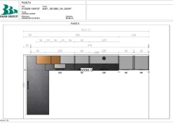Imab Cucina bianca moderna lineare Panarea in Offerta Outlet- Cucine Lineari|Cucine Moderne
