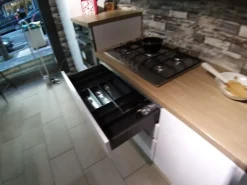 Discount Cucina bianca moderna lineare Ginevra Cucine Lineari|Cucine Moderne