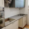 Le Fablier Cucina bianca moderna lineare Melograno- Cucine Lineari|Cucine Moderne