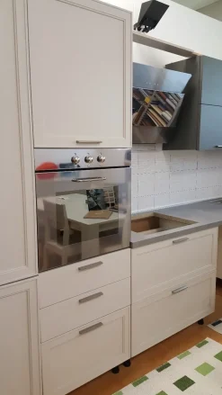 Le Fablier Cucina bianca moderna lineare Melograno- Cucine Lineari|Cucine Moderne