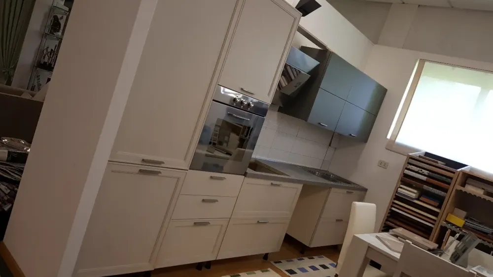 Le Fablier Cucina bianca moderna lineare Melograno- Cucine Lineari|Cucine Moderne