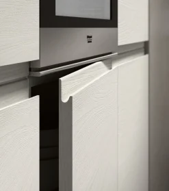 Cucina bianca moderna lineare Kelly foryou scontata^Net Cucine