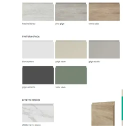 Cucina bianca moderna lineare Kelly foryou scontata^Net Cucine