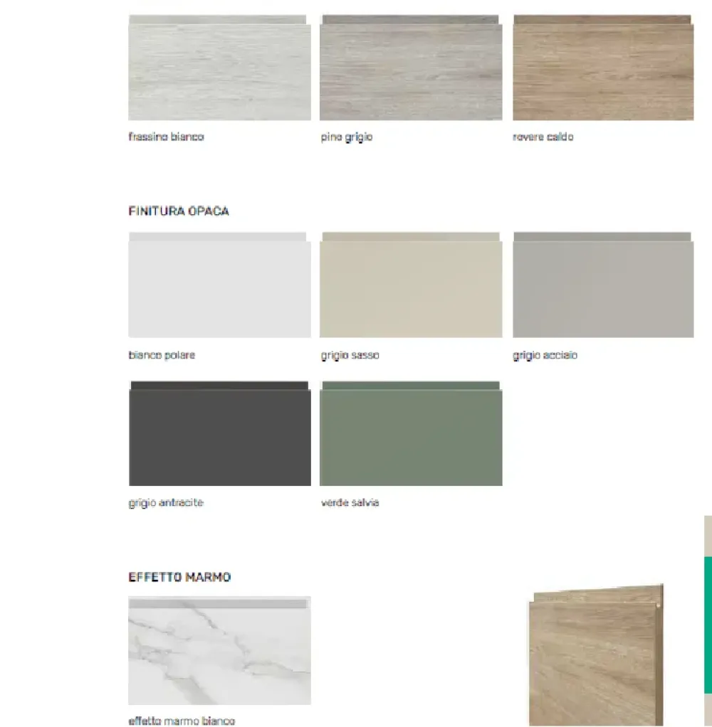 Cucina bianca moderna lineare Kelly foryou scontata^Net Cucine