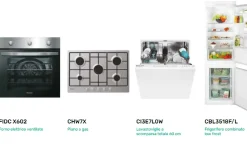 Cucina bianca moderna lineare Kelly foryou scontata^Net Cucine