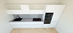 Astra Cucina bianca moderna lineare Line in offerta- Cucine Lineari|Cucine Moderne