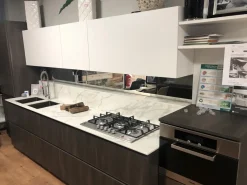 Artigianale Cucina bianca moderna lineare Expo a soli 11577 Euro- Cucine Lineari|Cucine Moderne