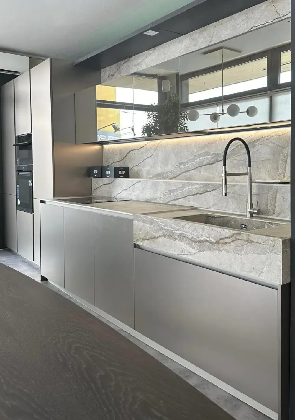 Binova CUCINA Lab/bluna pb24 PREZZO OUTLET scontata 40%- Cucine Lineari|Cucine Design