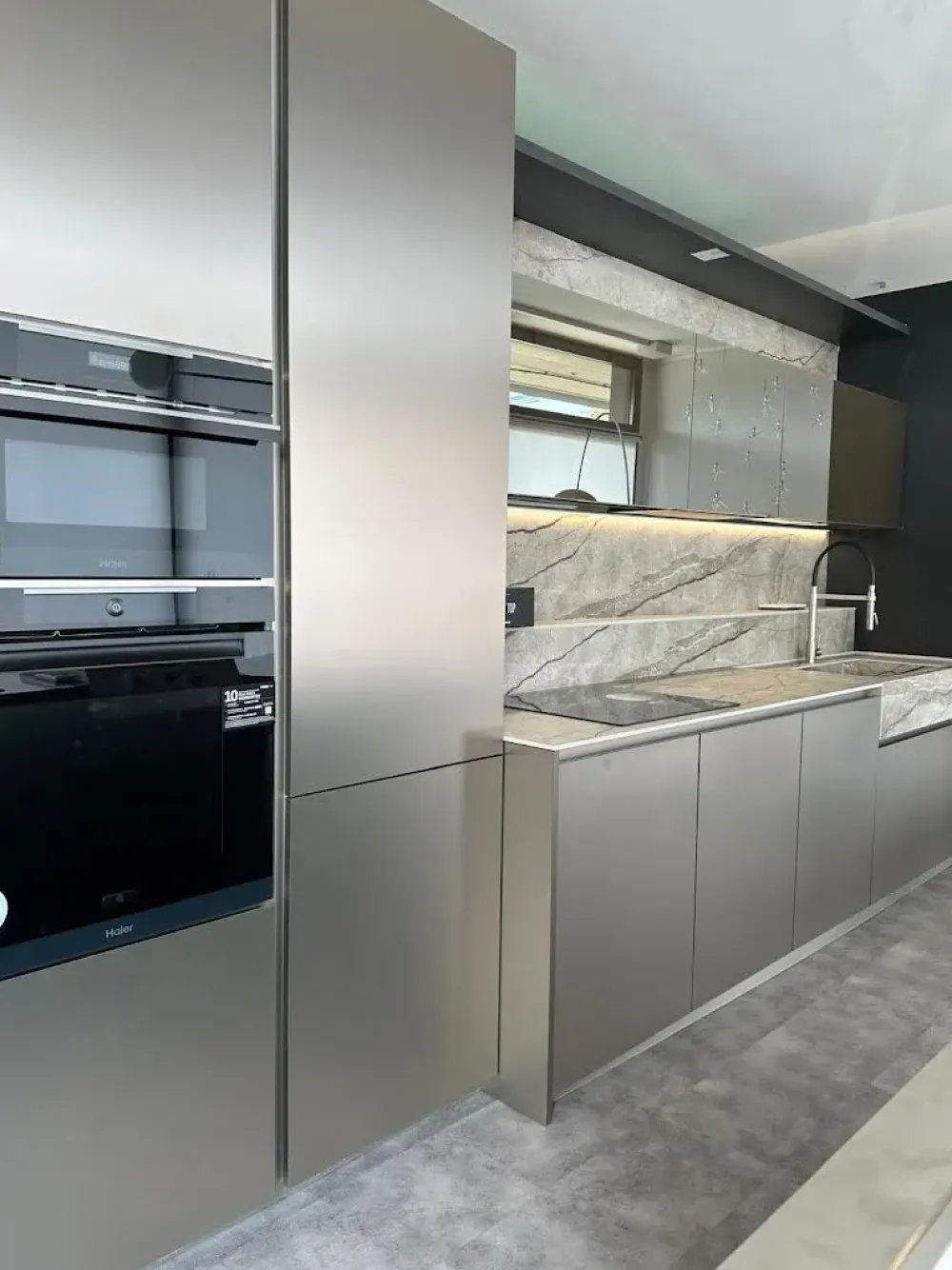 Binova CUCINA Lab/bluna pb24 PREZZO OUTLET scontata 40%- Cucine Lineari|Cucine Design