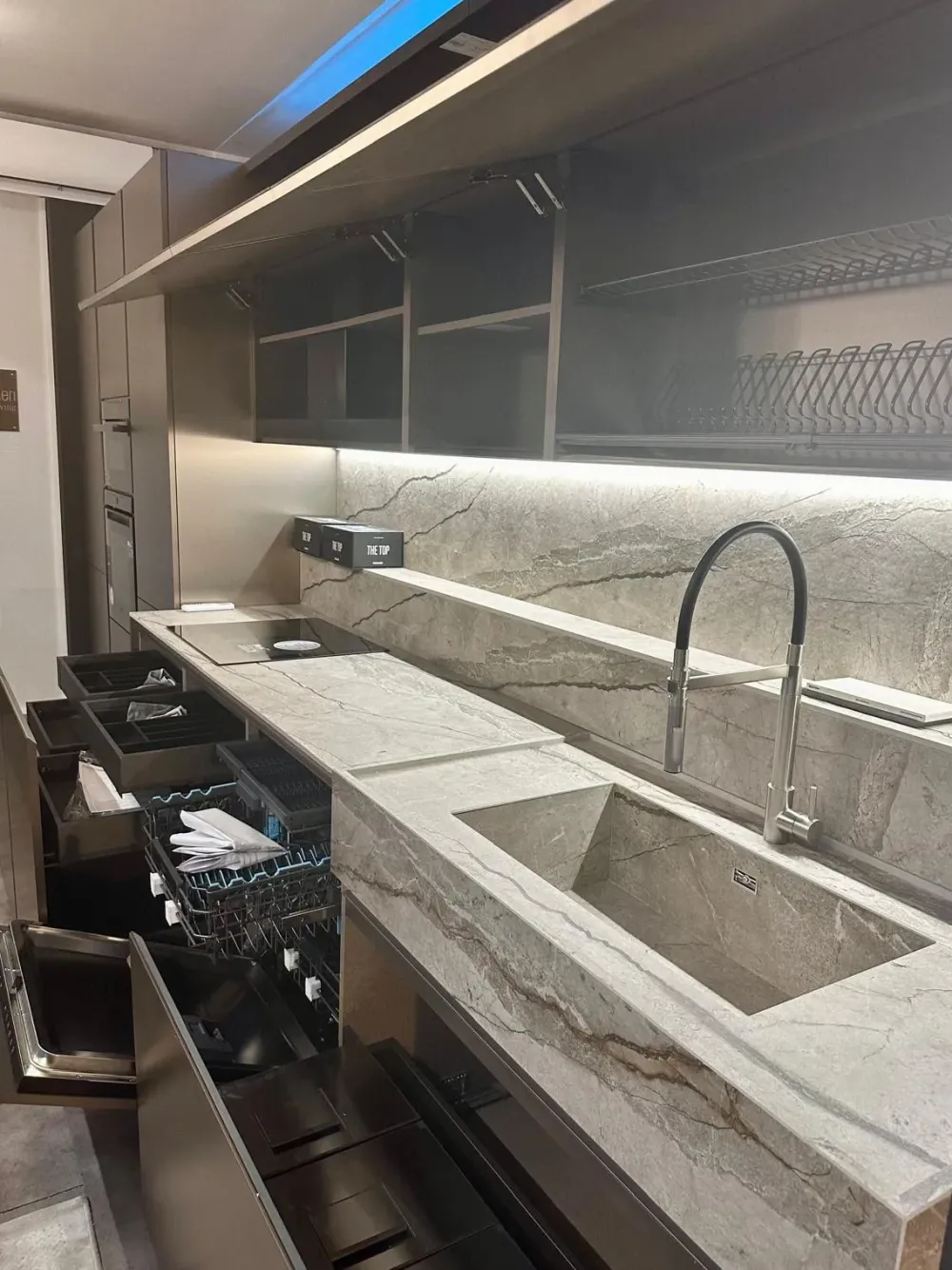 Binova CUCINA Lab/bluna pb24 PREZZO OUTLET scontata 40%- Cucine Lineari|Cucine Design