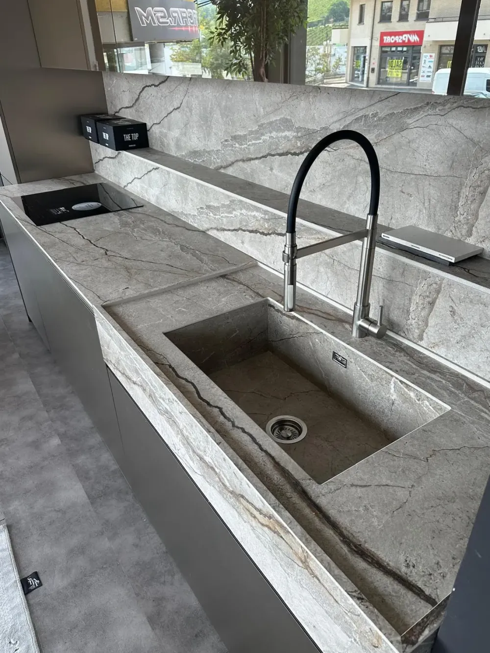 Binova CUCINA Lab/bluna pb24 PREZZO OUTLET scontata 40%- Cucine Lineari|Cucine Design