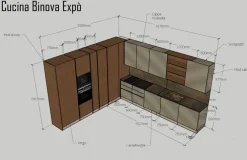 Cucina Mod avola +lab OFFERTA OUTLET Cucine Ad Angolo|Cucine Design