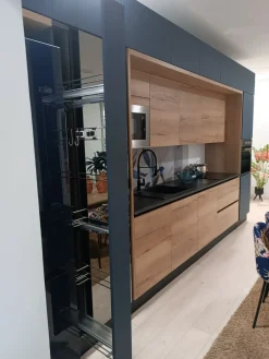 Imab Cucina blu design lineare Tropea/piana- Cucine Lineari|Cucine Design