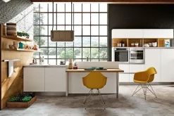 Imab Cucina Capri rovere decapato e bianco moderna altri colori lineare group- Cucine Lineari|Cucine Moderne