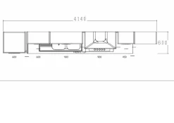 Imab Cucina Capri rovere decapato e bianco moderna altri colori lineare group- Cucine Lineari|Cucine Moderne