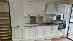 Cucina Carlotta classica bianca lineare scontata 51%^Giannei Online