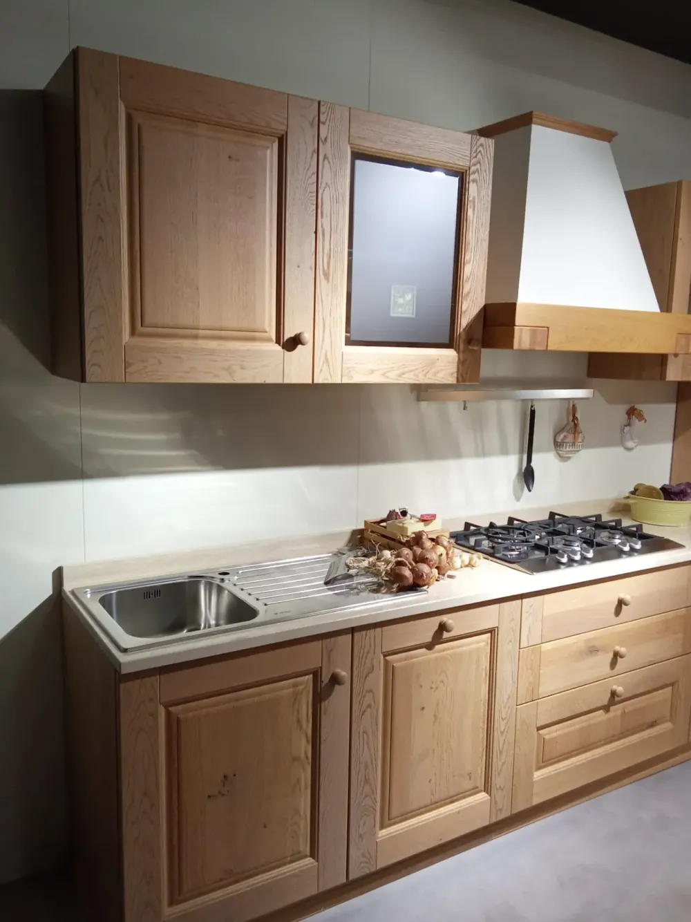 Outlet Cucina Carola ad angolo con un ribasso imperdibile Cucine Ad Angolo