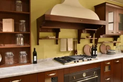 Cucina Casale classica noce ad isola^Berloni Cucine Online