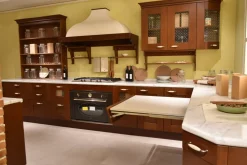 Cucina Casale classica noce ad isola^Berloni Cucine Online
