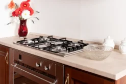 Cucina ciliegio classica lineare Eden di arkom cucine^Artigianale Discount