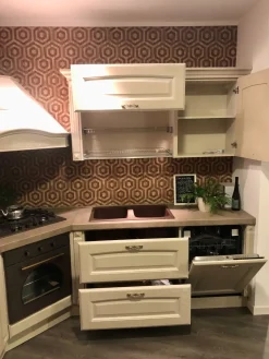 Mobilturi Cucina classica ad angolo Olimpia   a prezzo ribassato- Cucine Ad Angolo