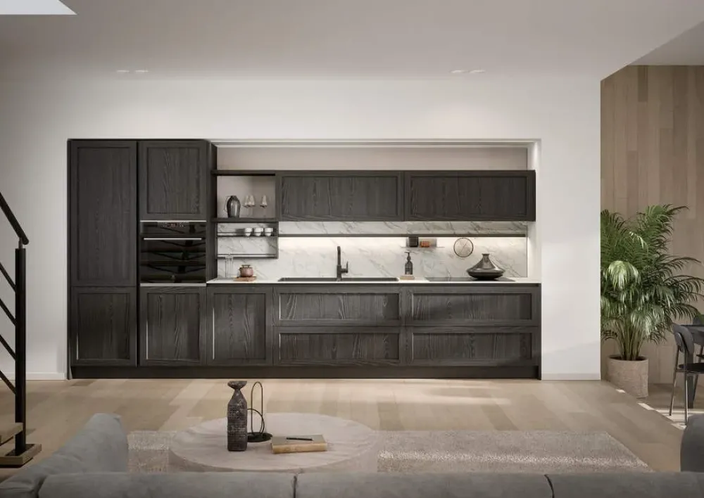 Best Cucina Clio composizione 04 di in offerta -30% Cucine Lineari|Cucine Moderne