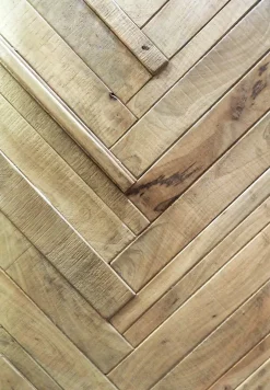 Cucina moderna lineare rovere chiaro in legno Cucinja moderna rennes in legno e bronzo^Collezione esclusiva Best