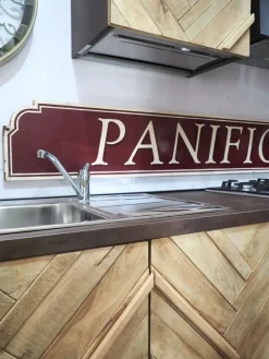 Cucina moderna lineare rovere chiaro in legno Cucinja moderna rennes in legno e bronzo^Collezione esclusiva Best