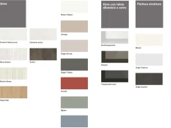 Colombini Casa Cucina moderna con penisola grigio in laminato opaco Quadra- Cucine Con Penisola|Cucine Moderne