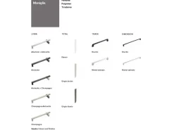 Colombini Casa Cucina moderna con penisola grigio in laminato opaco Quadra- Cucine Con Penisola|Cucine Moderne