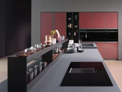 Cucina con isola design bianca Mhid kronos a soli 21217 Euro^Arredo3 Outlet