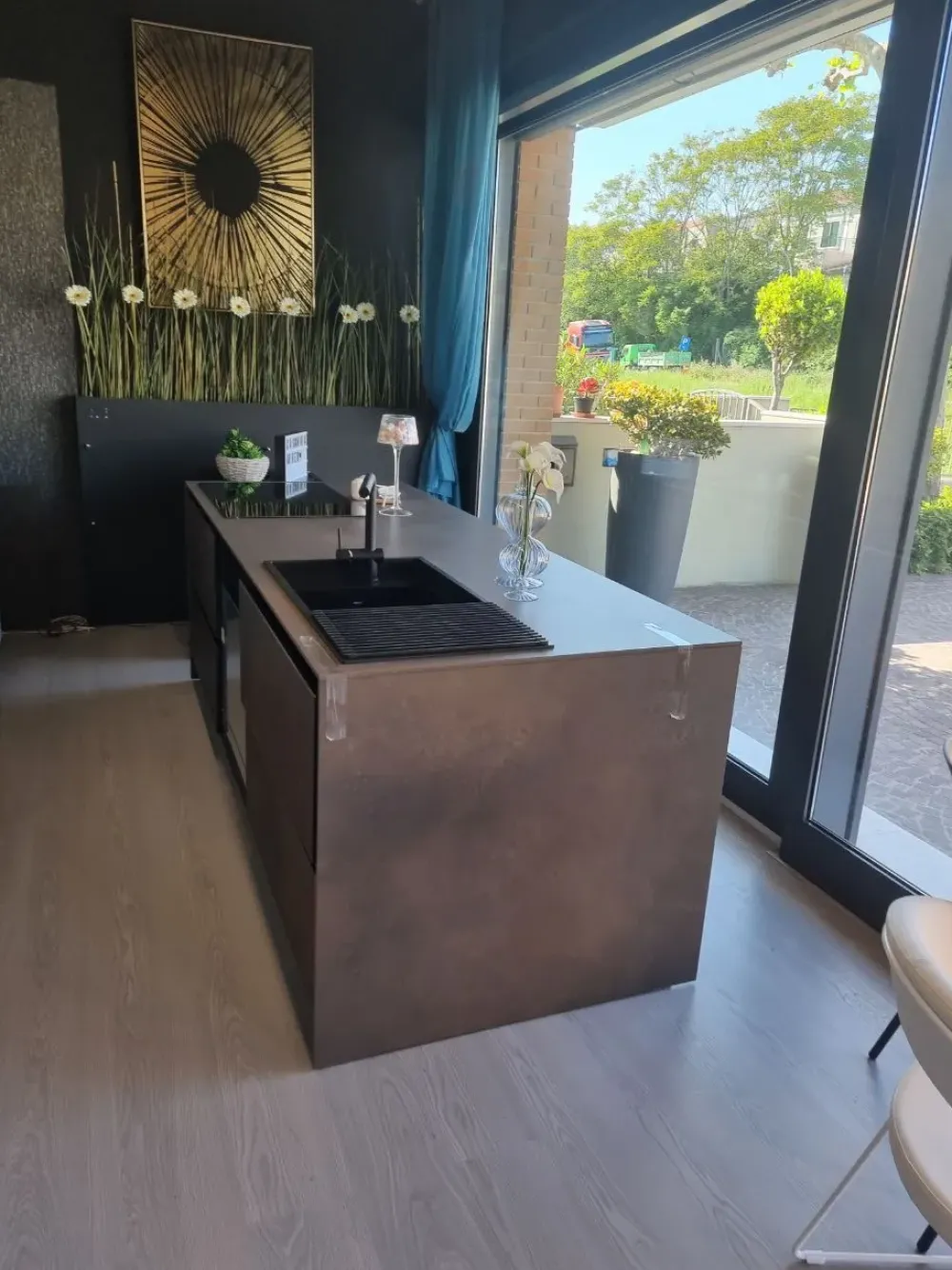 Clearance Cucina con isola design bianca Stratos top a soli 14500 Euro Cucine Ad Isola|Cucine Design