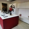 Cucina con isola design bianca Cavallo a soli 8800 Euro^Arrex Sale