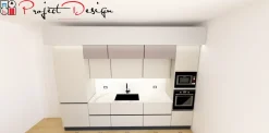Outlet Cucina con isola design tortora Sp22 a soli 6250 Euro Cucine Ad Isola|Cucine Design