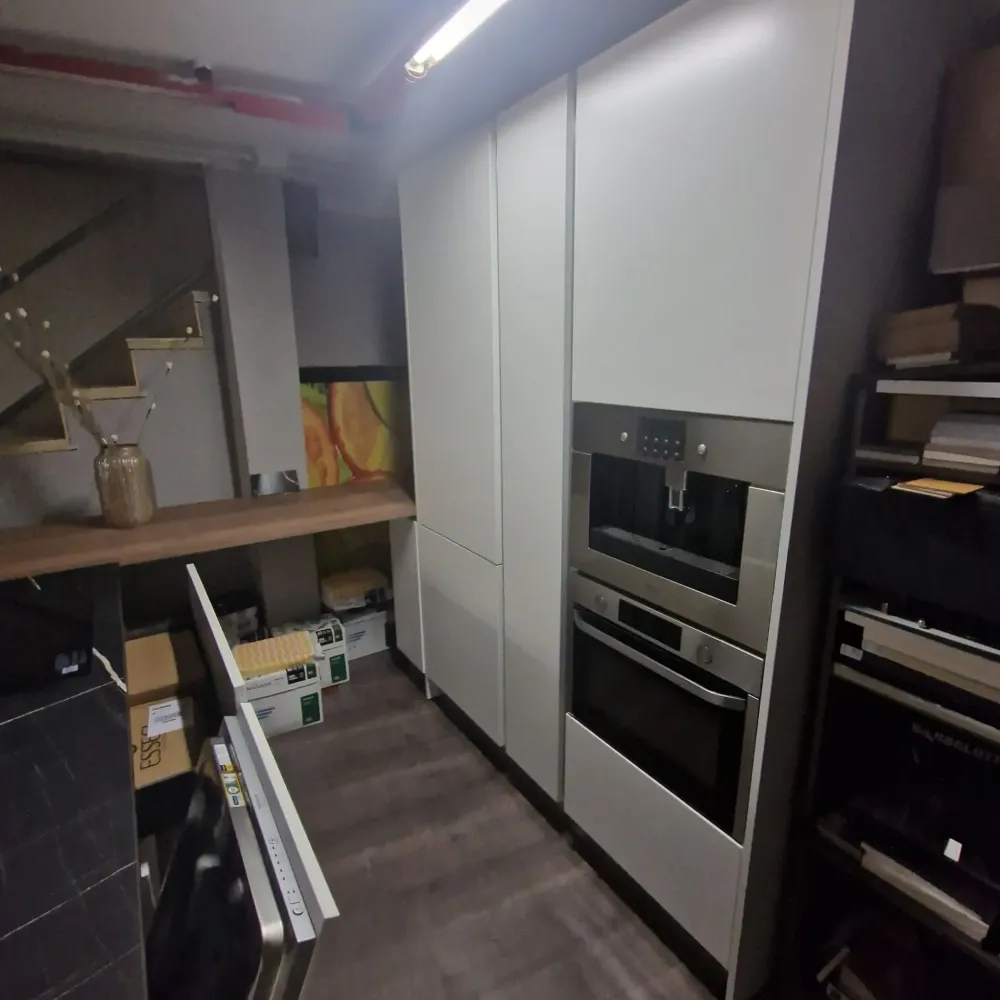 CUCINA con isola Seta bianca SCONTATA 39%^Essebi Hot