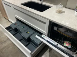 Outlet Cucina con isola in laccata opaco a prezzo ribassato 62% Cucine Ad Isola|Cucine Design