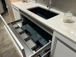 Outlet Cucina con isola in laccata opaco a prezzo ribassato 62% Cucine Ad Isola|Cucine Design