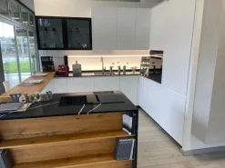Clearance Cucina con isola in laminato opaco a prezzo ribassato 47% Cucine Ad Isola|Cucine Moderne