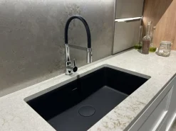 Discount Cucina con isola in nobilitato bianca Palio a prezzo ribassato Cucine Ad Isola|Cucine Moderne