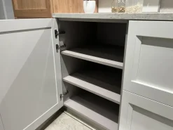 Discount Cucina con isola in nobilitato bianca Palio a prezzo ribassato Cucine Ad Isola|Cucine Moderne