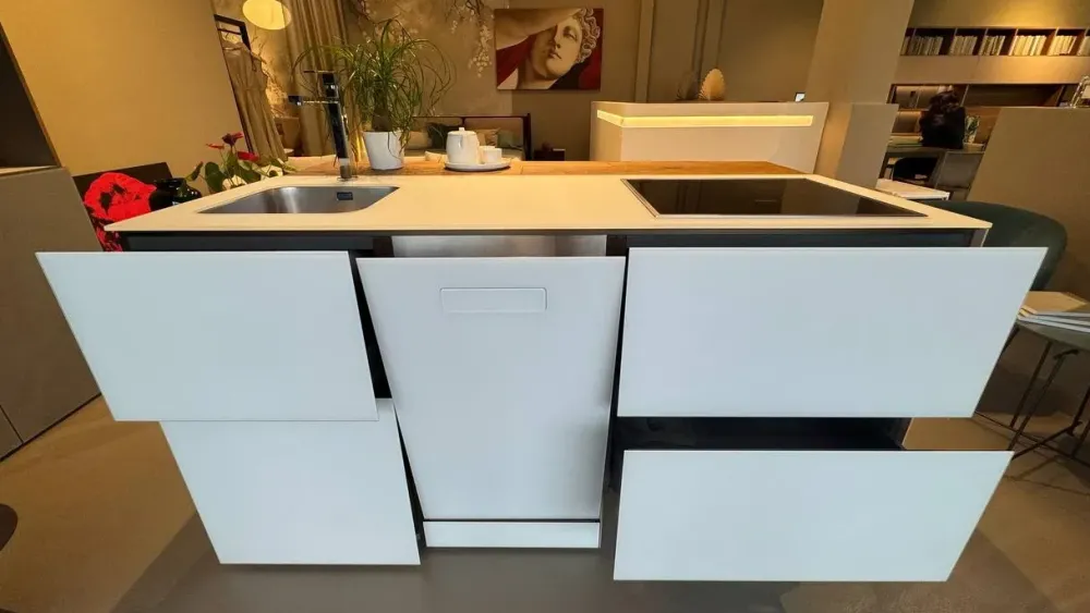 Lago CUCINA con isola 36e8 SCONTATA 30%- Cucine Ad Isola|Cucine Design