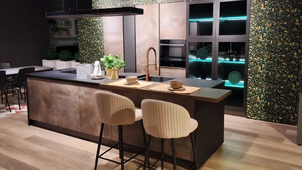 CUCINA con isola Star SCONTATA 59%^Mobilturi Hot