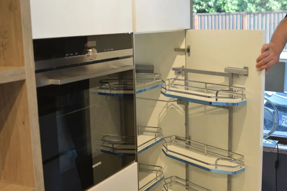 Clearance Cucina con isola moderna bianca K rovere a soli 12200 Euro Cucine Ad Isola|Cucine Moderne