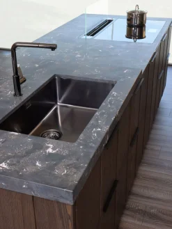 Diotti.com Cucina con isola moderna altri colori Plan loto 01 outlet a soli 39890 Euro- Cucine Ad Isola|Cucine Moderne